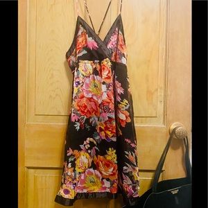 Funky People Floral Strappy Dress NWOT